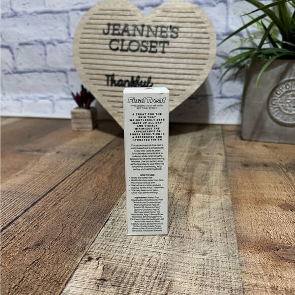 TYS BEAUTY Final Treat + Clear Hyaluronic Acid Setting Spray FULL SZ - Picture 5 of 8